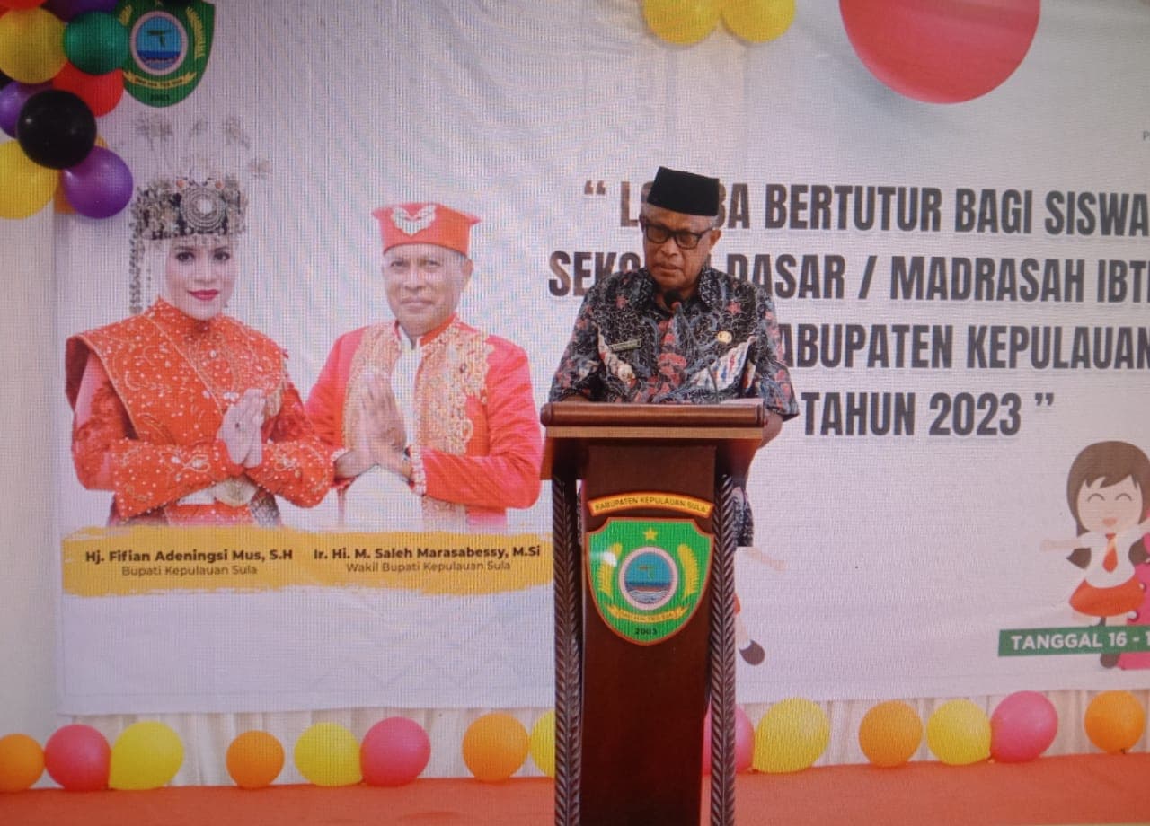 tingkatkan-literasi-siswa-pemda-sula-buka-lomba-bertutur